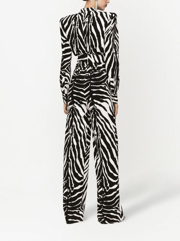 Dolce & Gabbana zebra-print Jumpsuit - Farfetch