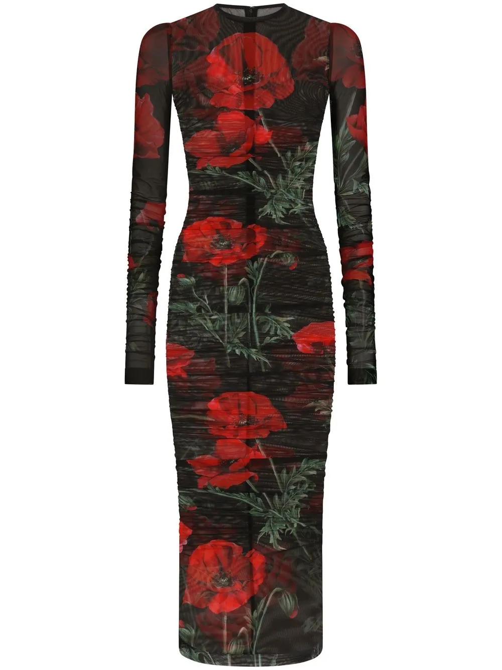

Dolce & Gabbana floral-print dress - Black