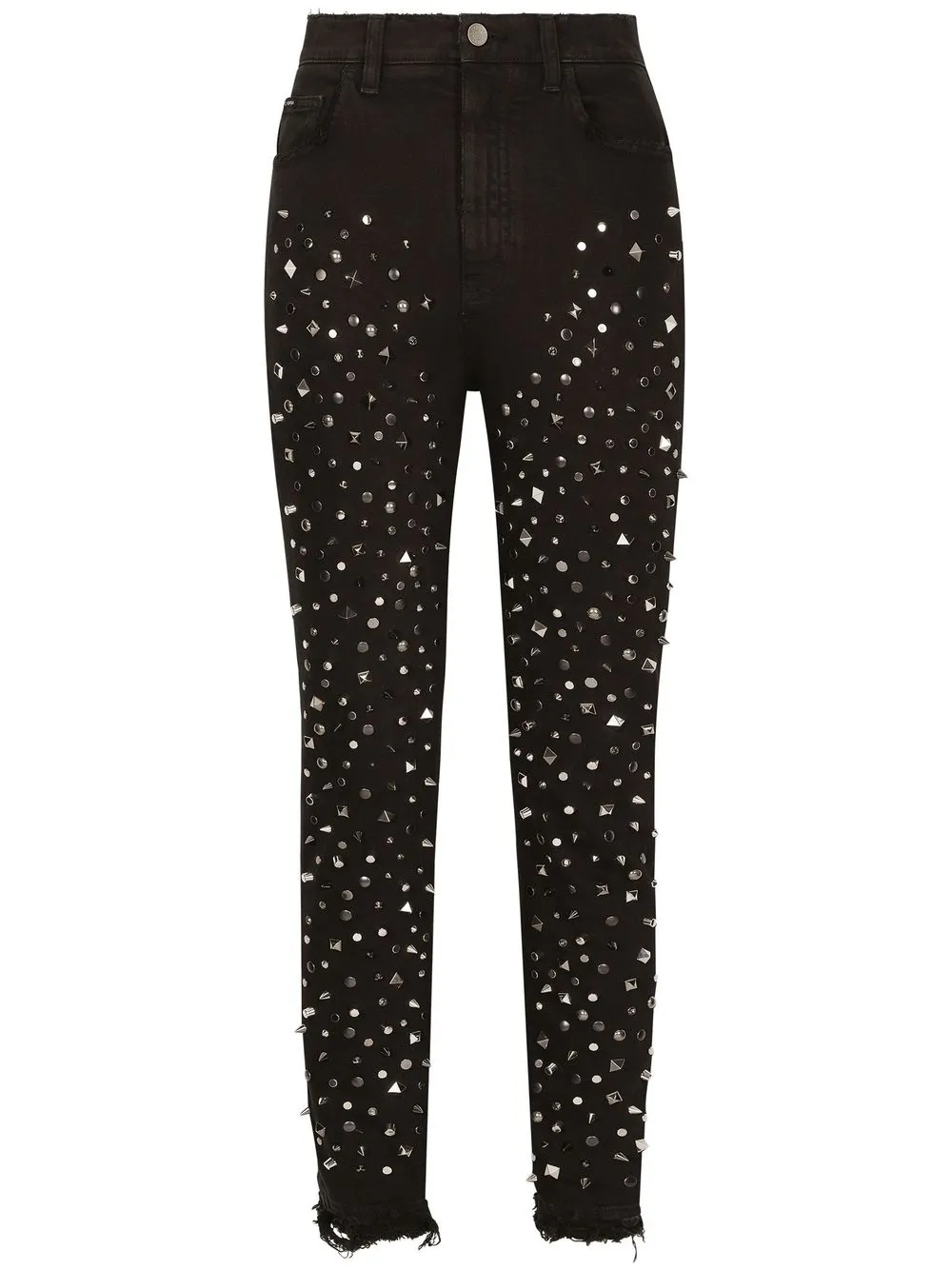 

Dolce & Gabbana Audrey studded jeans - Black
