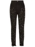 Dolce & Gabbana Audrey studded skinny jeans - Black