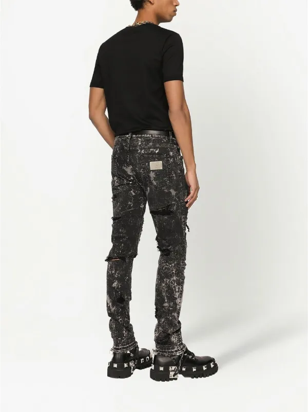 Dolce & Gabbana heraldic-patch Cotton T-shirt | Black | FARFETCH