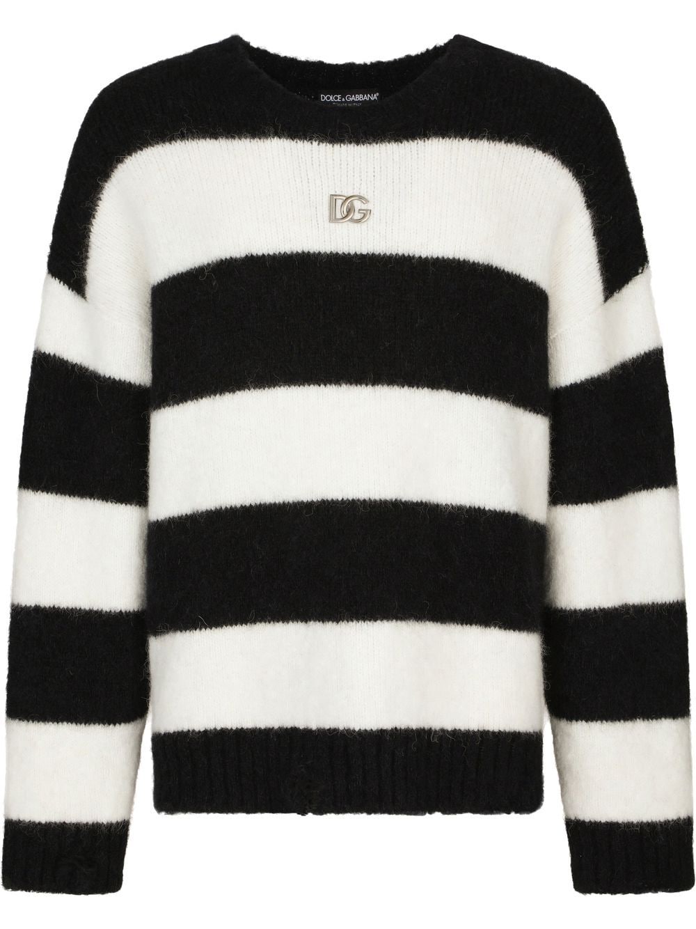 Dolce & Gabbana Monogram Patch Sweater