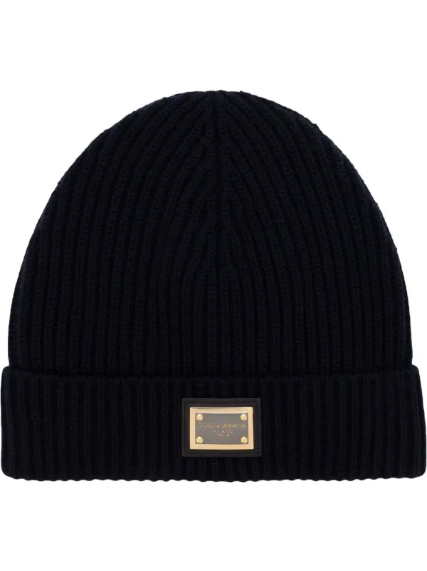 dolce and gabbana knit hat