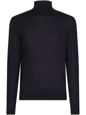 ドルチェアンドガッバーナタートルネックT DOLCE&GABBANA(ドルチェ&ガッバーナドルガバ) ジップアップ