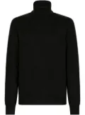 Dolce & Gabbana roll-neck cashmere jumper - Black