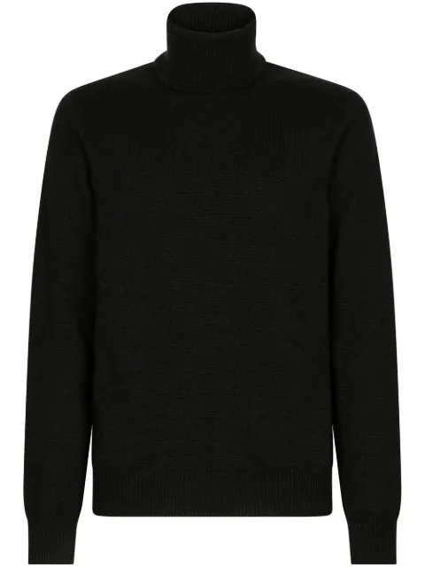 Dolce & Gabbana roll-neck cashmere jumper