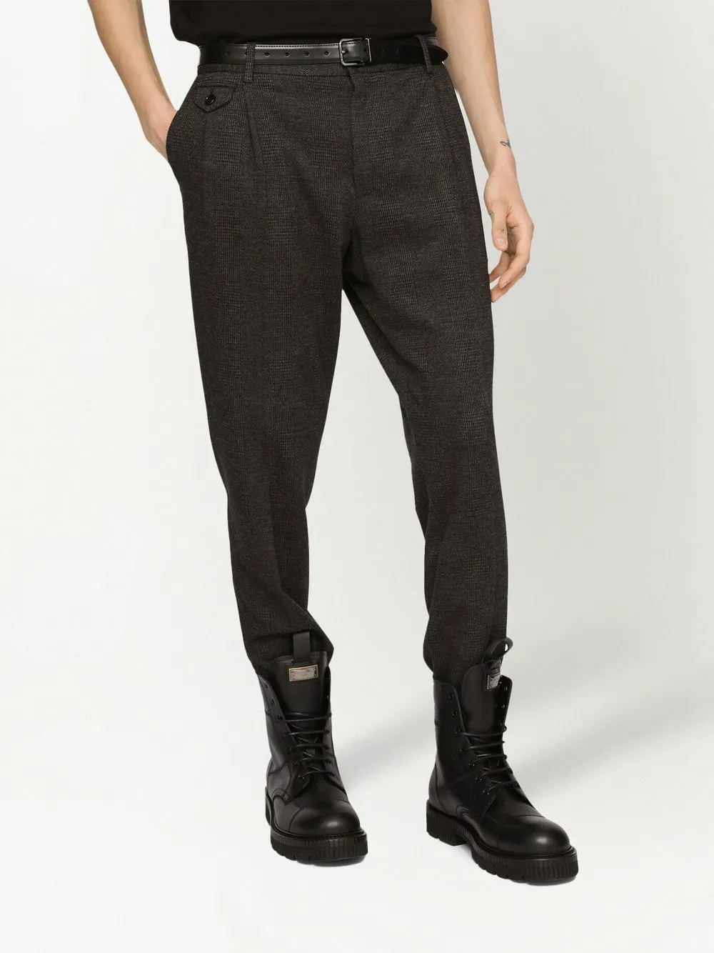 Dolce & Gabbana straight-leg Trousers | Black | FARFETCH ID