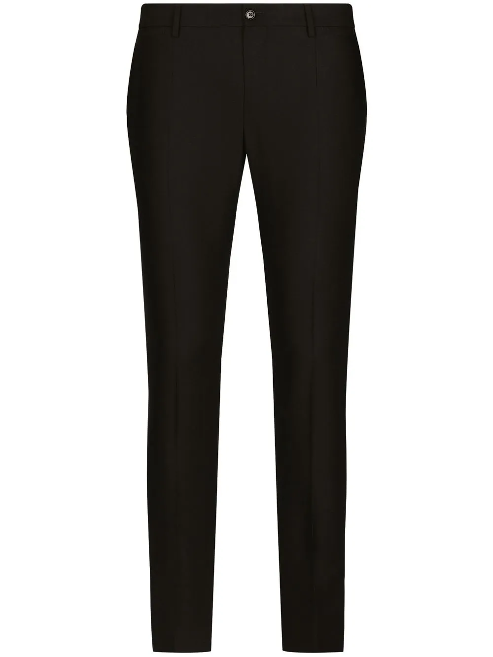 

Dolce & Gabbana wool skinny-cut trousers - Black