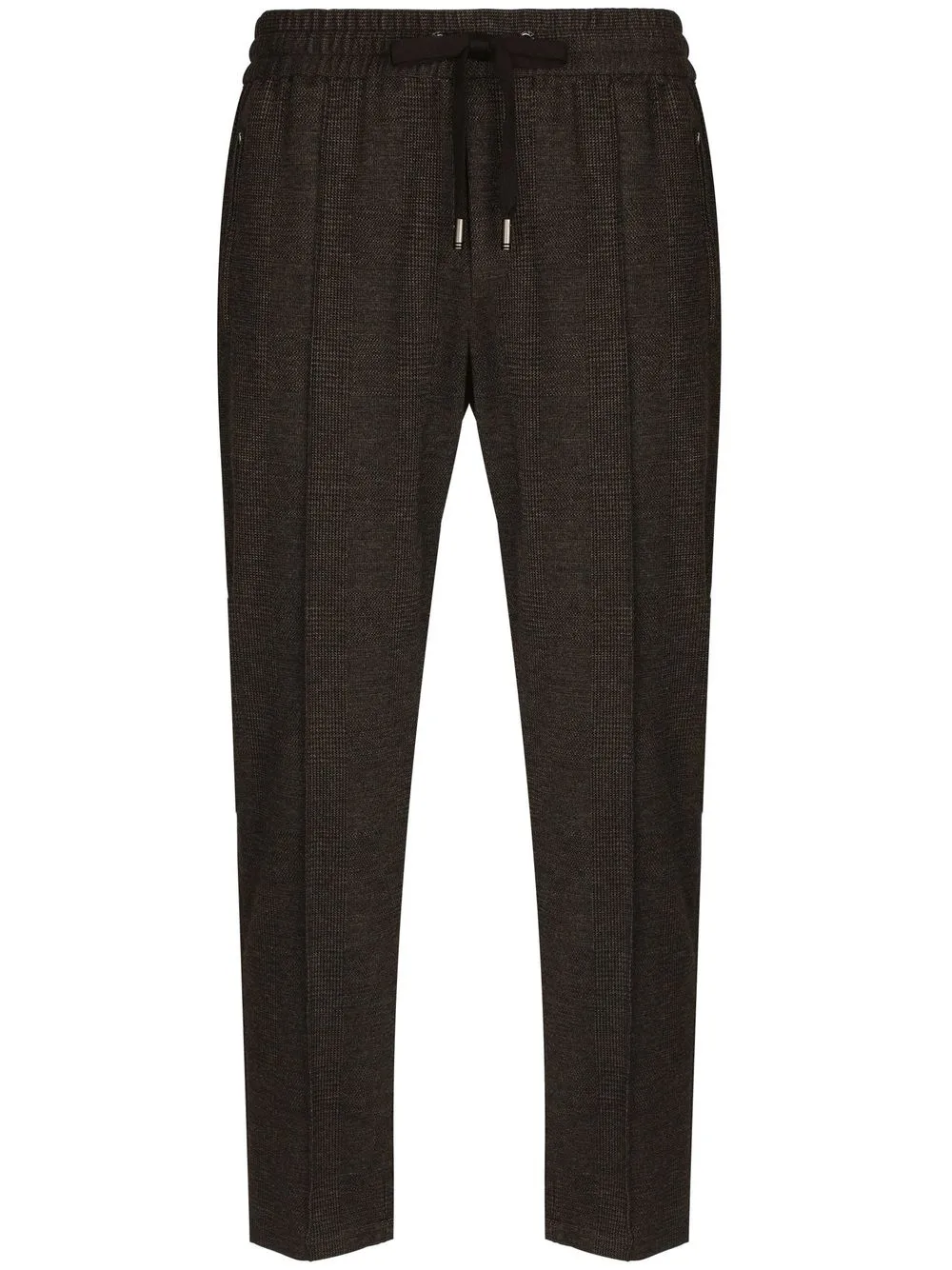 

Dolce & Gabbana pantalones joggers a cuadros - Gris