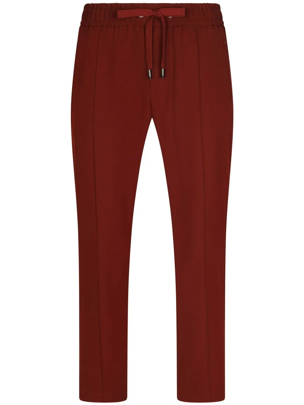 

Dolce & Gabbana wool-gabardine track trousers - Red