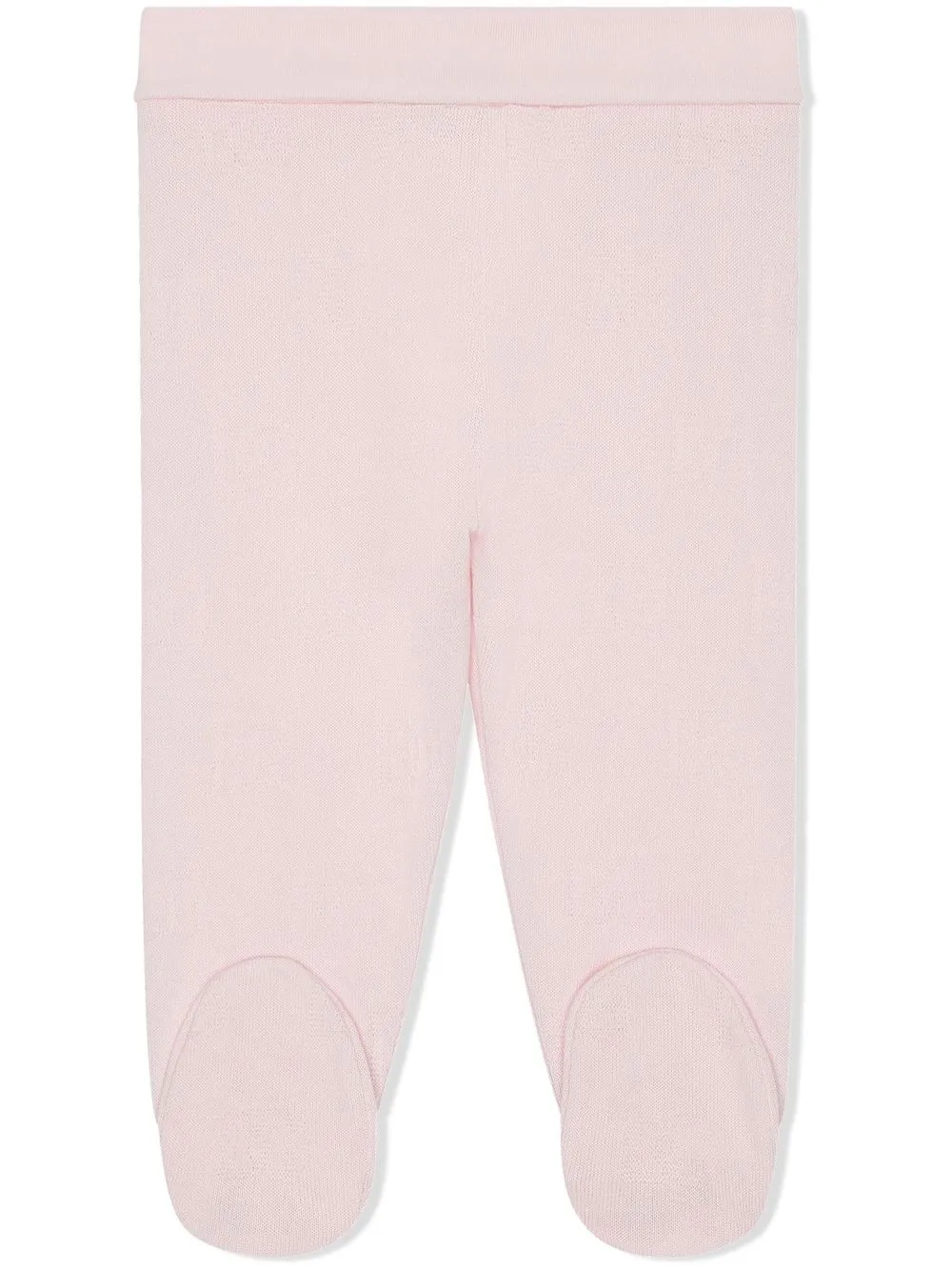 

Dolce & Gabbana Kids pantalones con logo DG en jacquard - Rosado