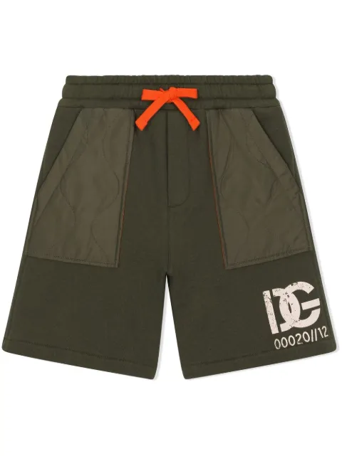 Dolce & Gabbana Kids shorts deportivos con logo