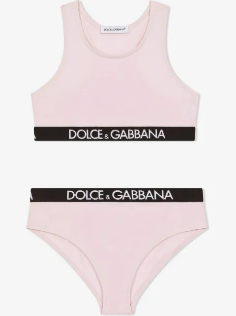 Dolce & Gabbana Kids logo-waistband underwear set