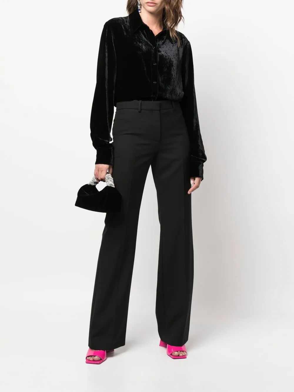 TOM FORD Zijden blouse - Zwart