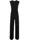 Norma Kamali sleeveless wide-leg jumpsuit - Black