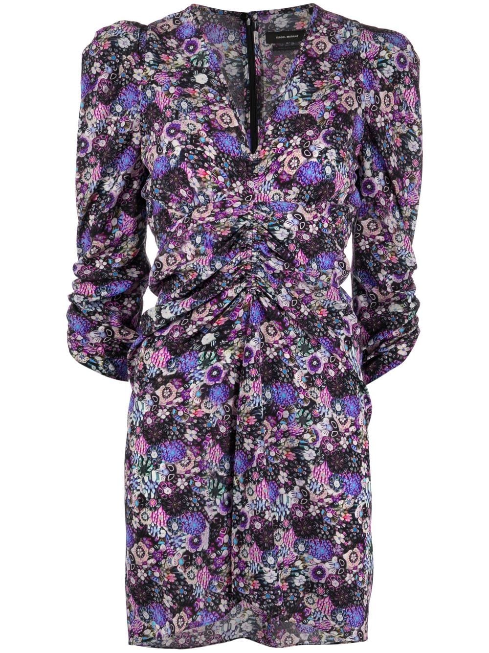 

Isabel Marant vestido Aliniza - Morado