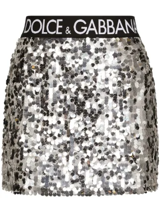 Dolce & Gabbana ドルチェ＆ガッバーナ スパンコール ミニスカート