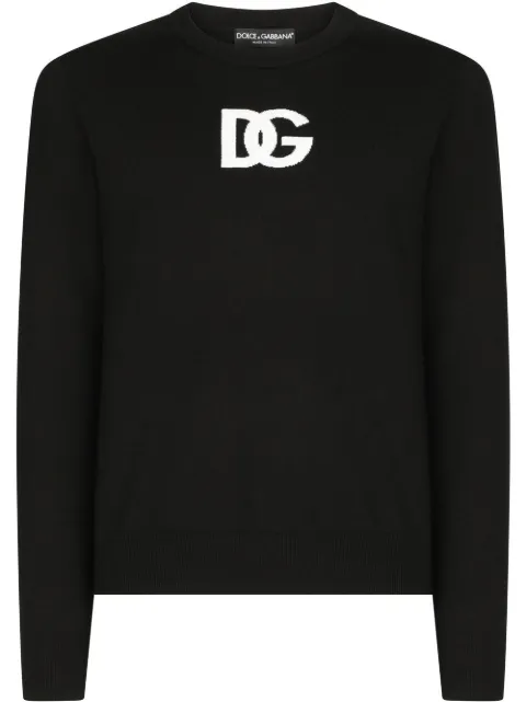 Dolce & Gabbana suéter tejido en intarsia