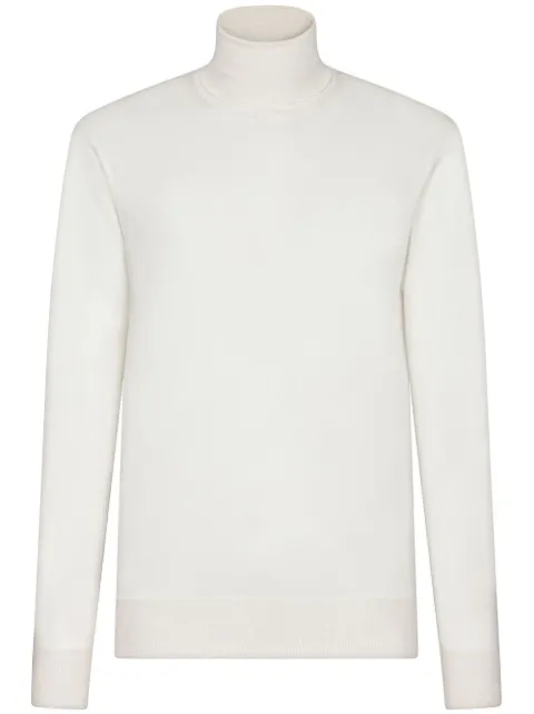 Dolce & Gabbana roll-neck cashmere-silk jumper