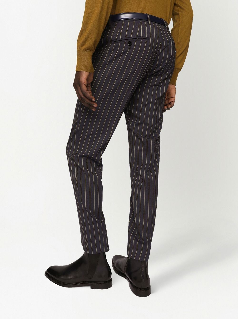 Dolce & Gabbana Pinstriped Tailored Trousers - Farfetch