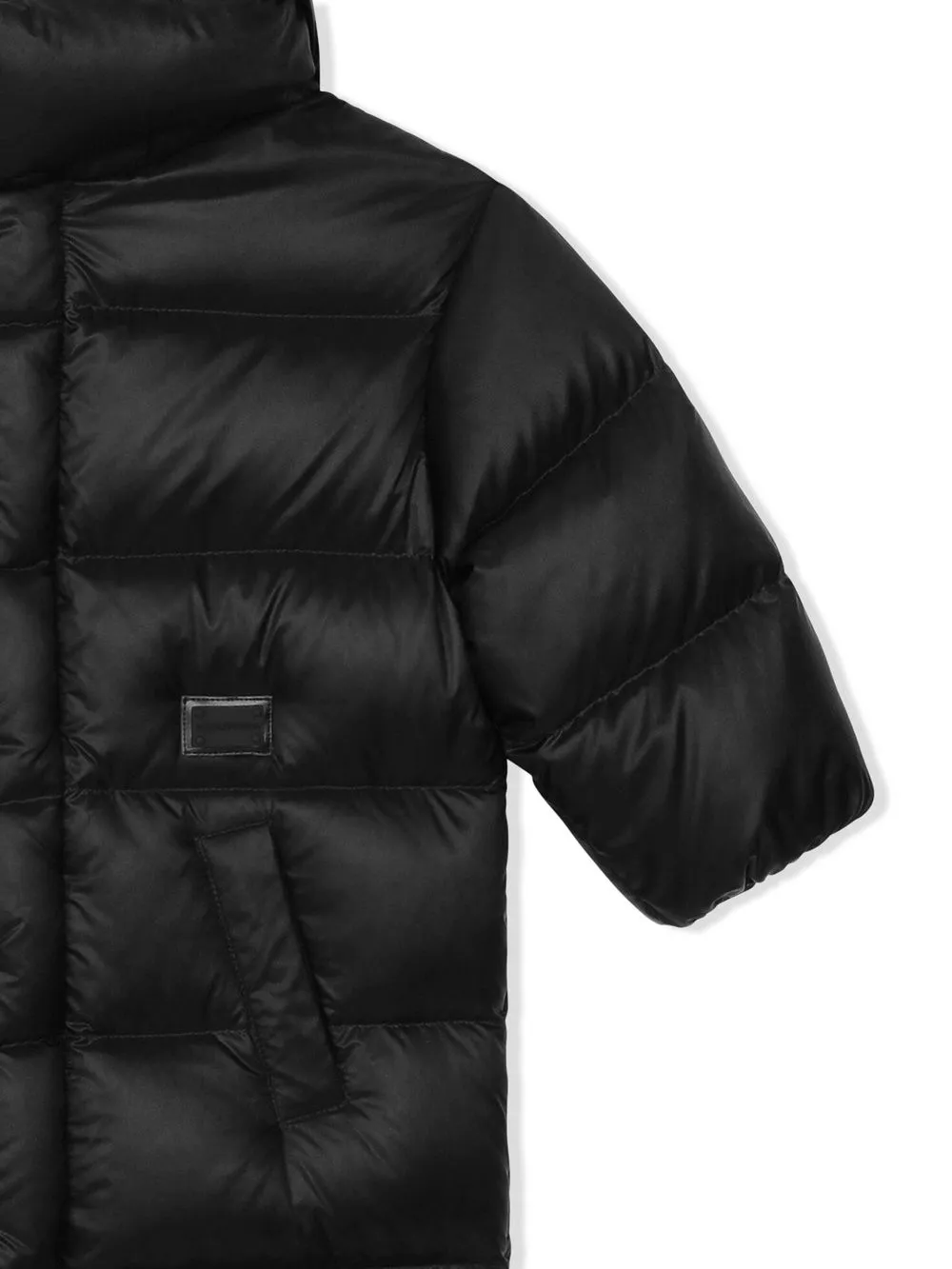 Dolce & Gabbana Kids Giacca con etichetta logo | Cappotti | Image 3