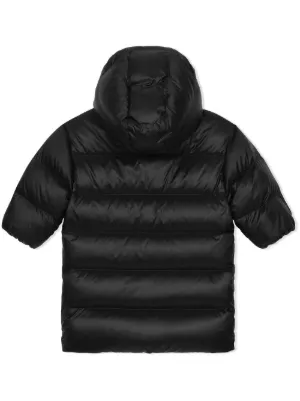 EXTRA LONG DOWN PUFFER COAT Black ZARA United States