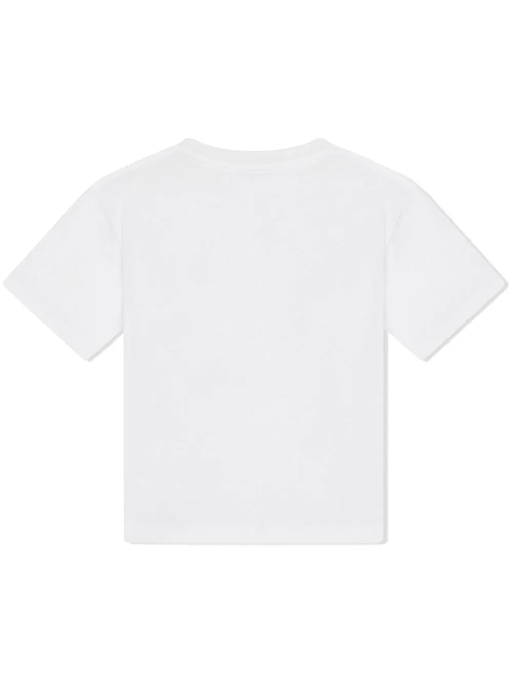 Dolce & Gabbana Kids T-shirt met tekst - Wit