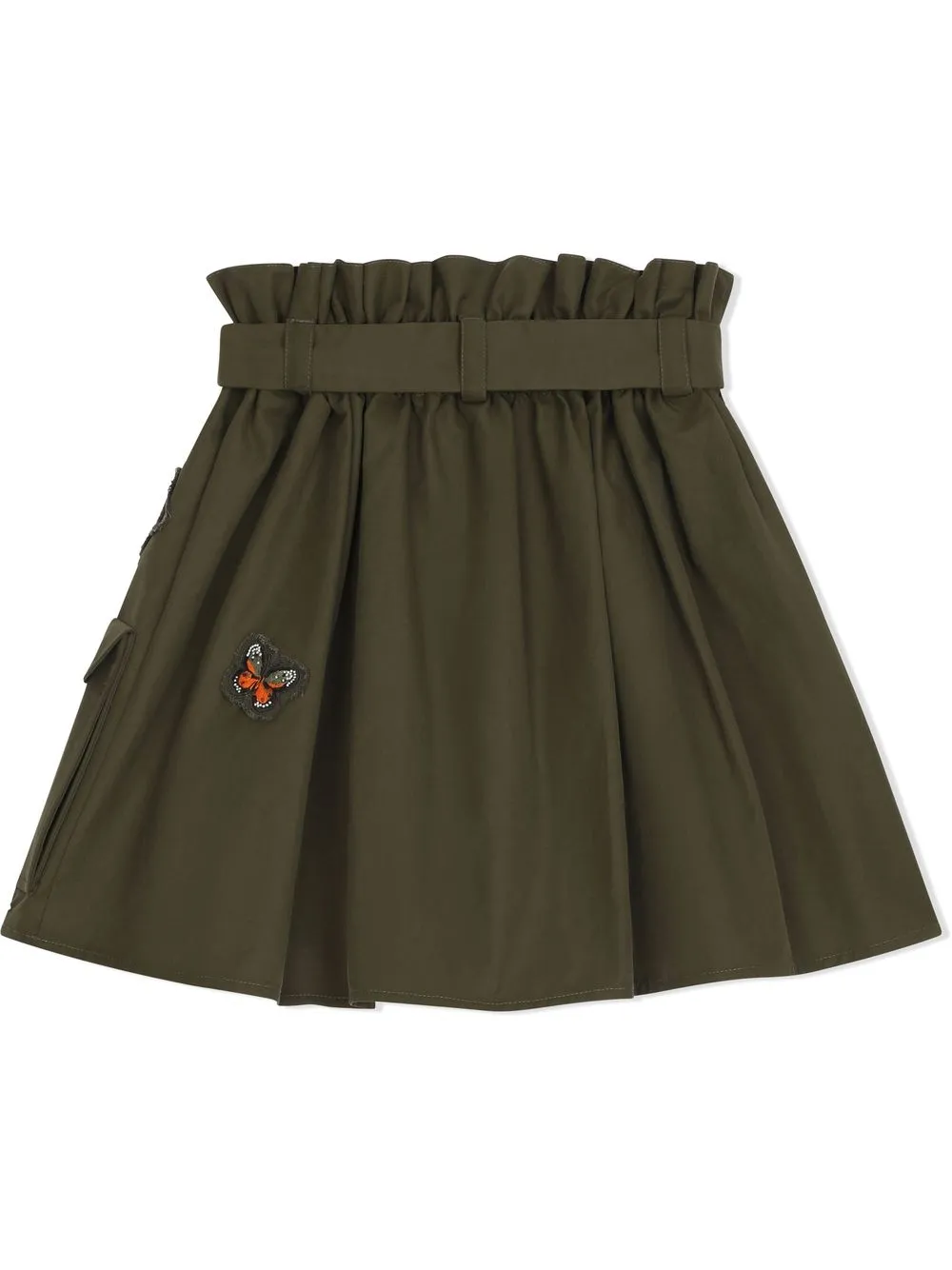 Dolce & Gabbana Kids Cargo rok - Groen