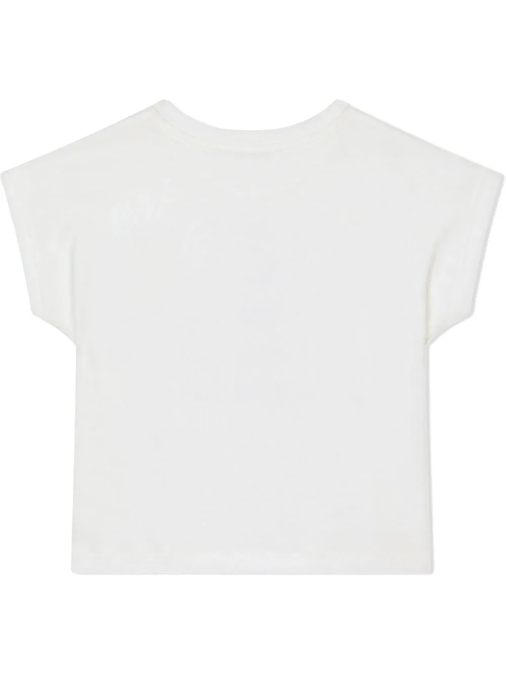 Dolce & Gabbana Kids T-shirt met logoprint - Wit