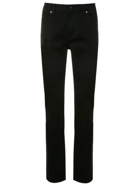BOSS Calça jeans slim Ecaio cintura média