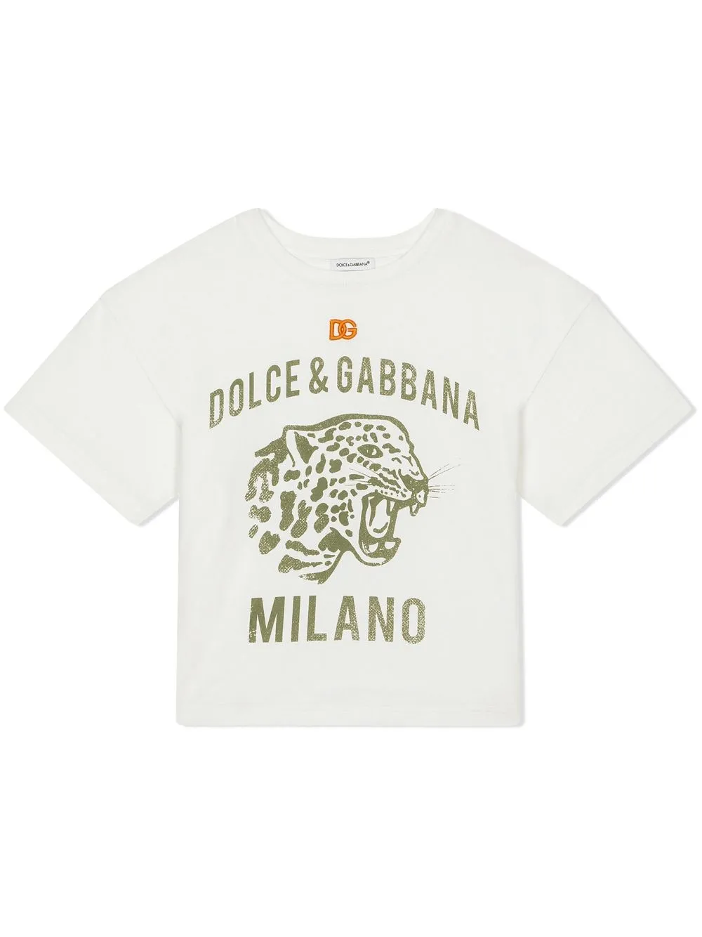 

Dolce & Gabbana Kids playera Milano - Blanco