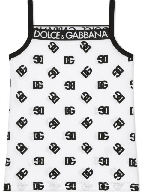 Dolce & Gabbana Kids DG-logo tank top