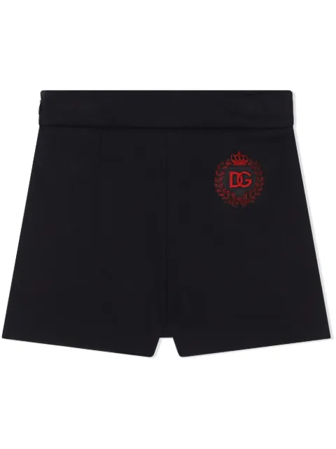 Dolce & Gabbana Kids bermudas con parche del logo