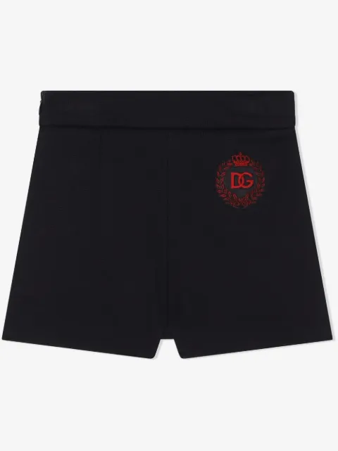Dolce & Gabbana Kids bermudas con parche del logo