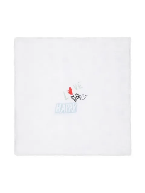Dolce & Gabbana Kids DG Rock cotton blanket