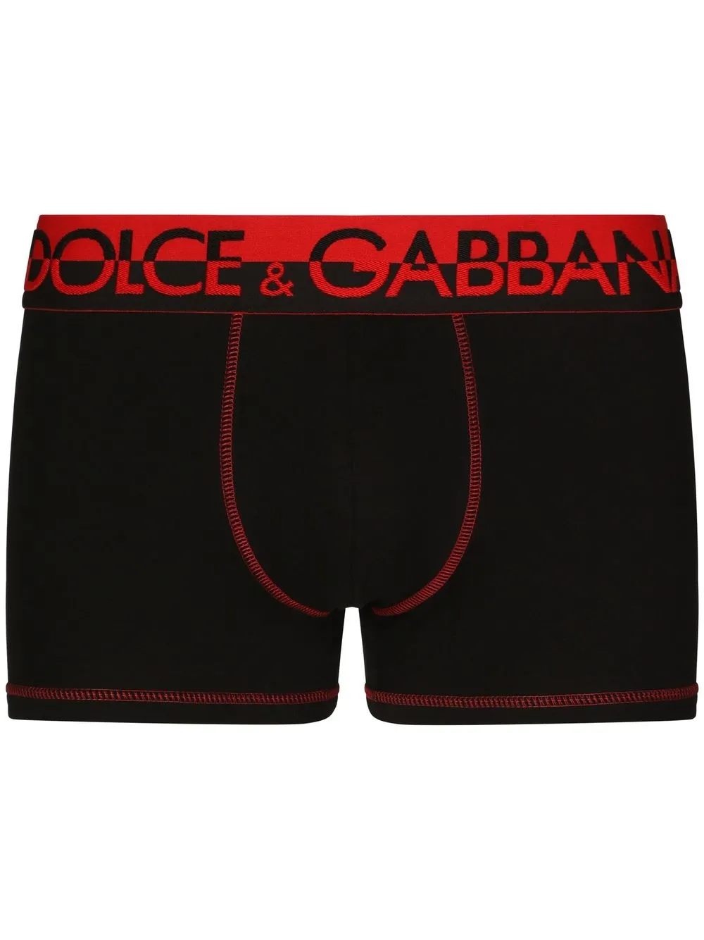 

Dolce & Gabbana bóxer con banda del logo - Negro