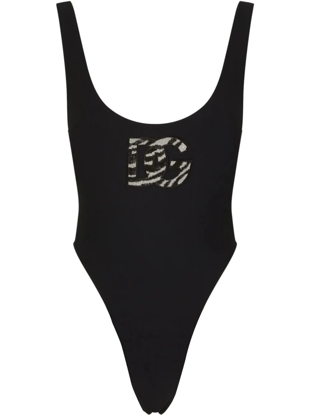 Dolce & Gabbana カットアウト ワンピース水着 - ブラック Dolce & Gabbana カットアウト ワンピース水着 - ブラック