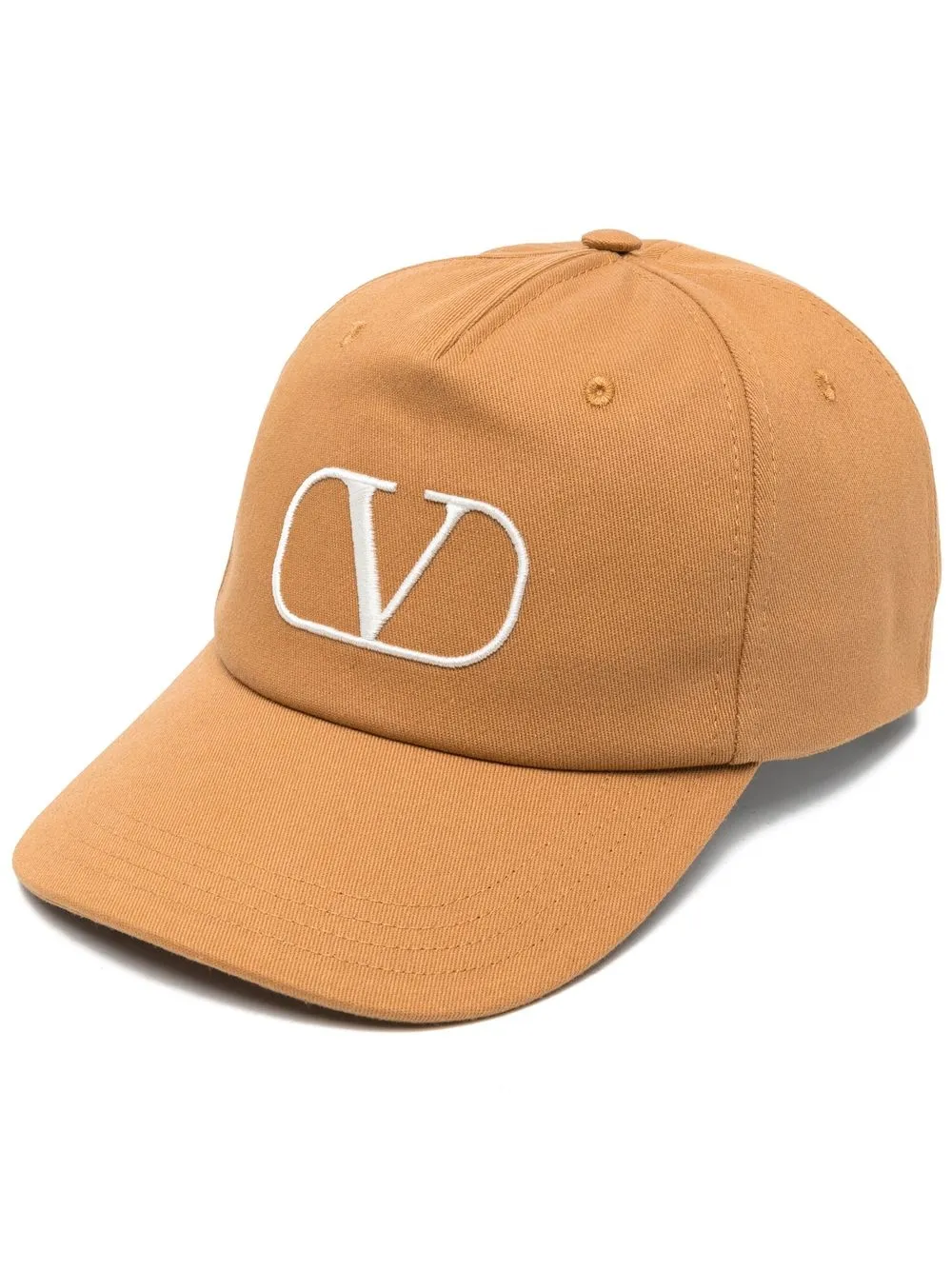 Valentino Garavani VLOGO cotton baseball cap | Brown | Image 1