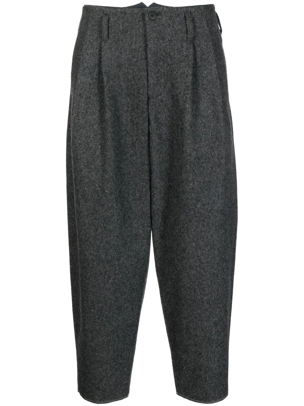 

Kolor tapered cropped trousers - Grey