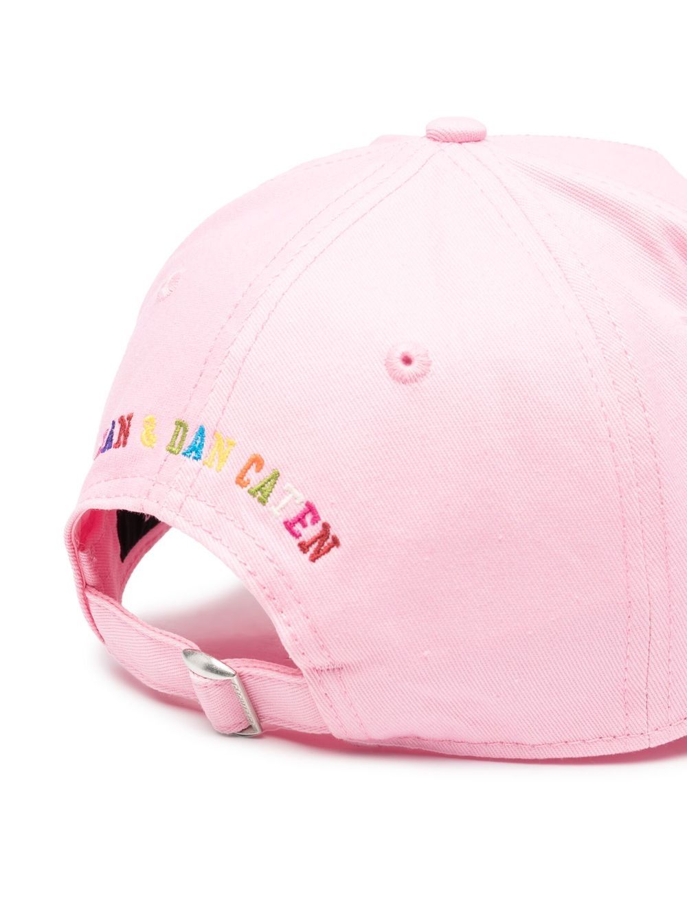 Dsquared2 Honkbalpet met geborduurd logo - Roze