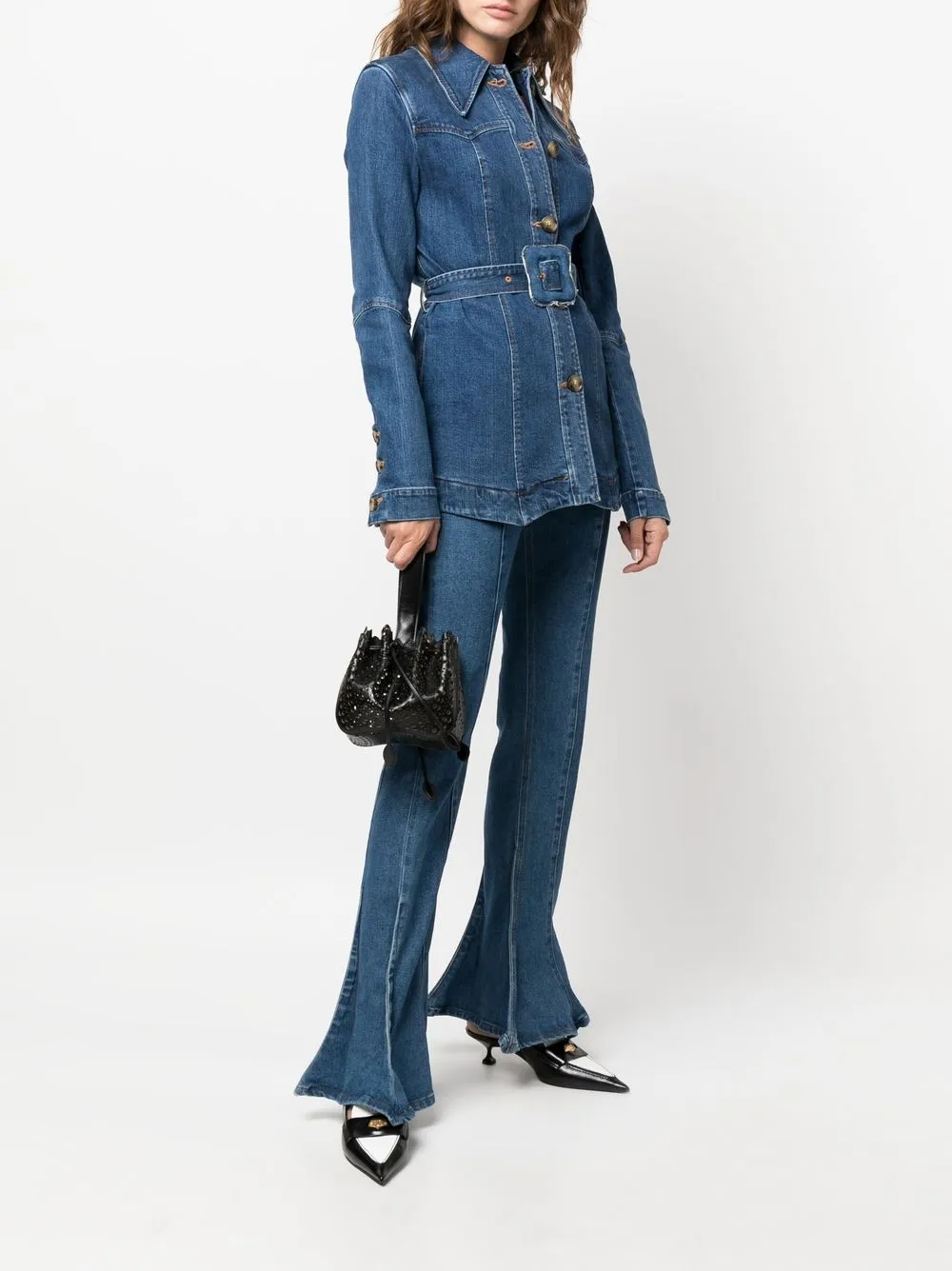 Alaïa all-over perforated-design tote bag | Image 2