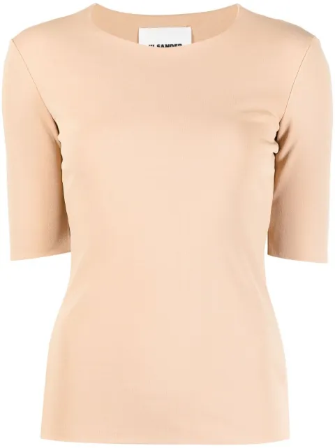 Jil Sander round neck short-sleeved T-shirt