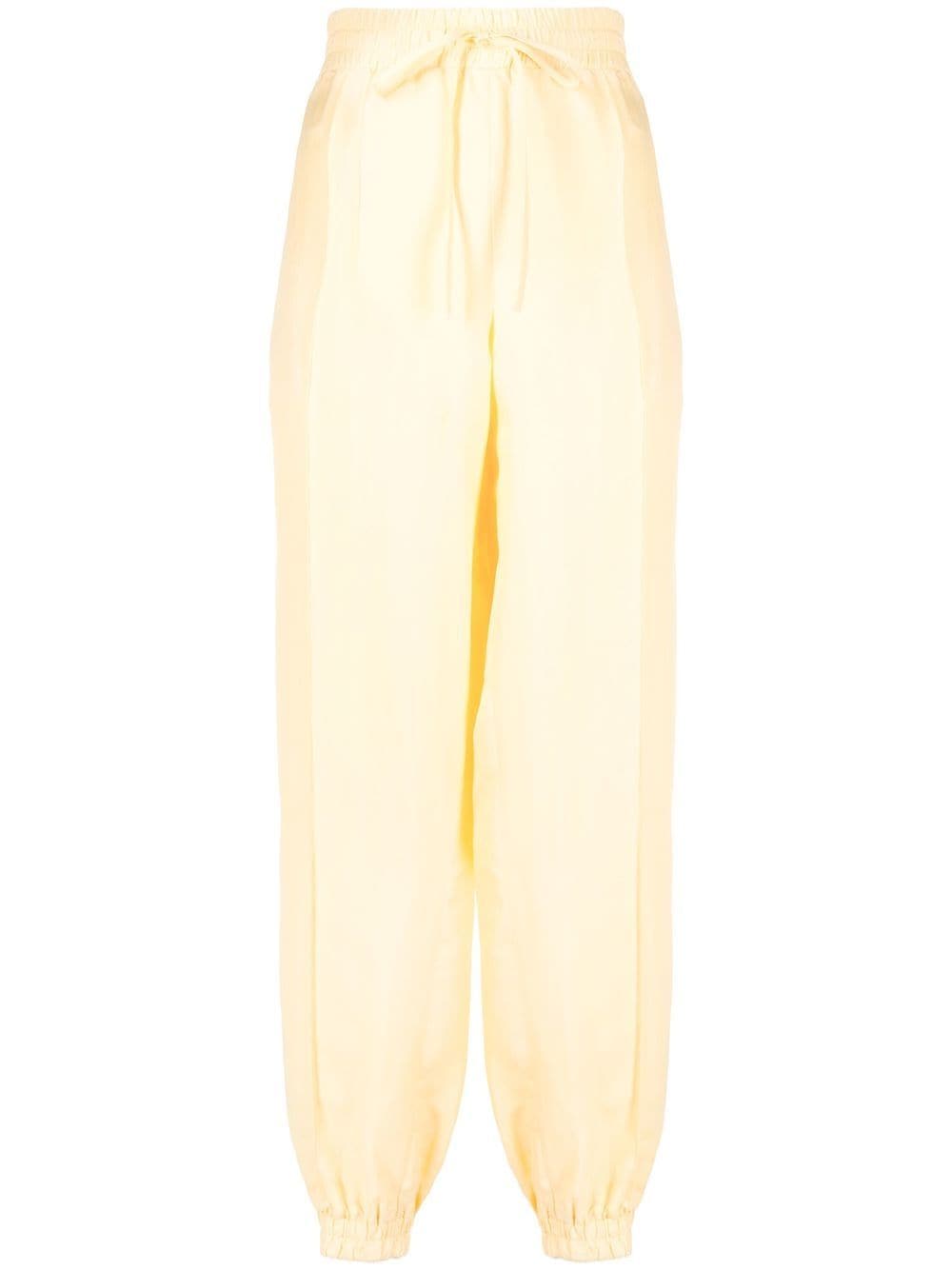 JIL SANDER DRAWSTRING TRACK PANTS