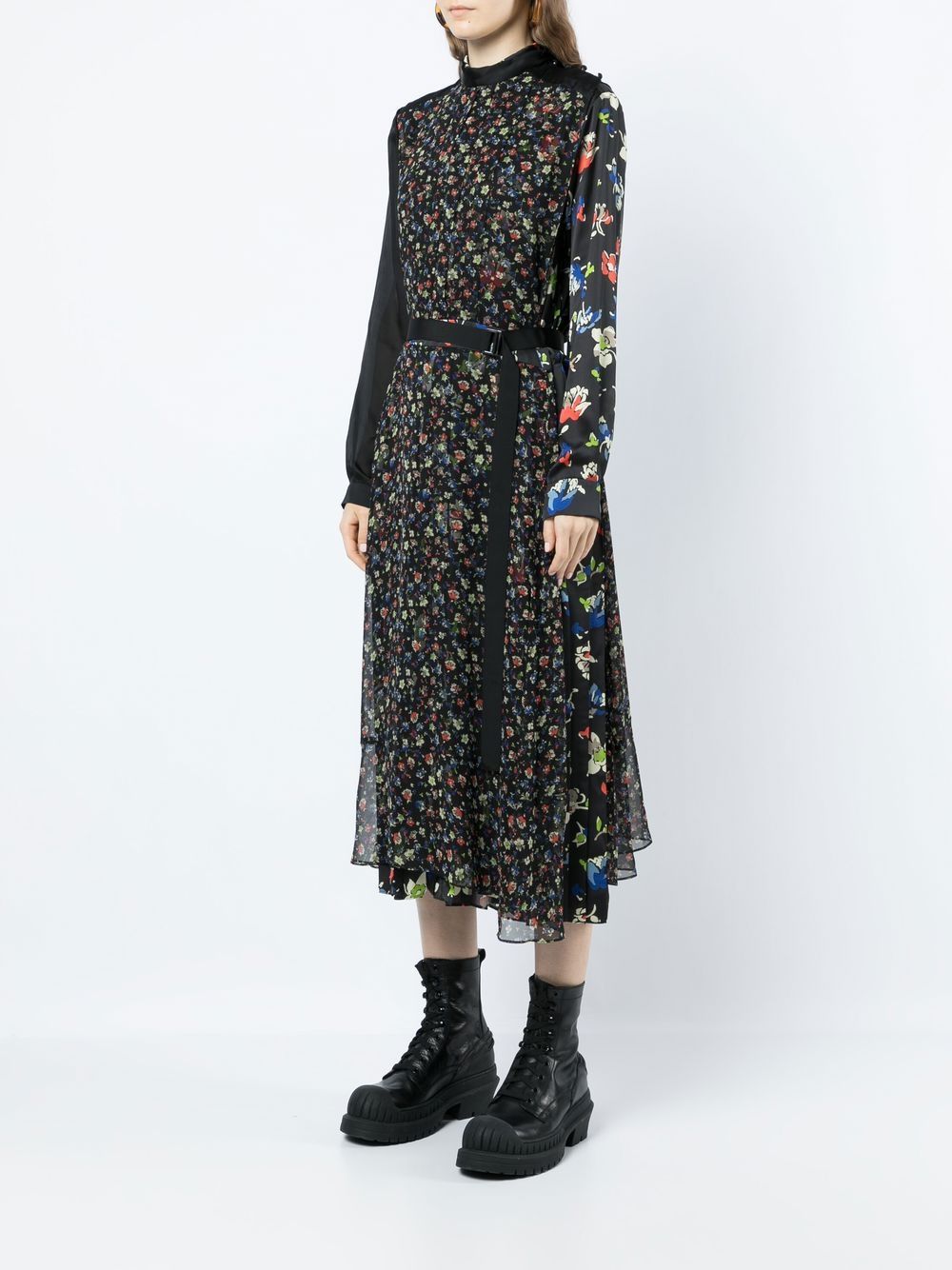 Sacai floral-print Maxi Dress - Farfetch