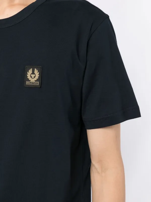 belstaff patch logo t shirt