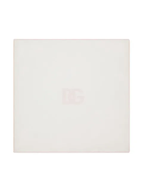 Dolce & Gabbana Kids logo-print reversible blanket