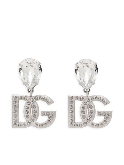 Dolce & Gabbana DG logo clip-on earrings