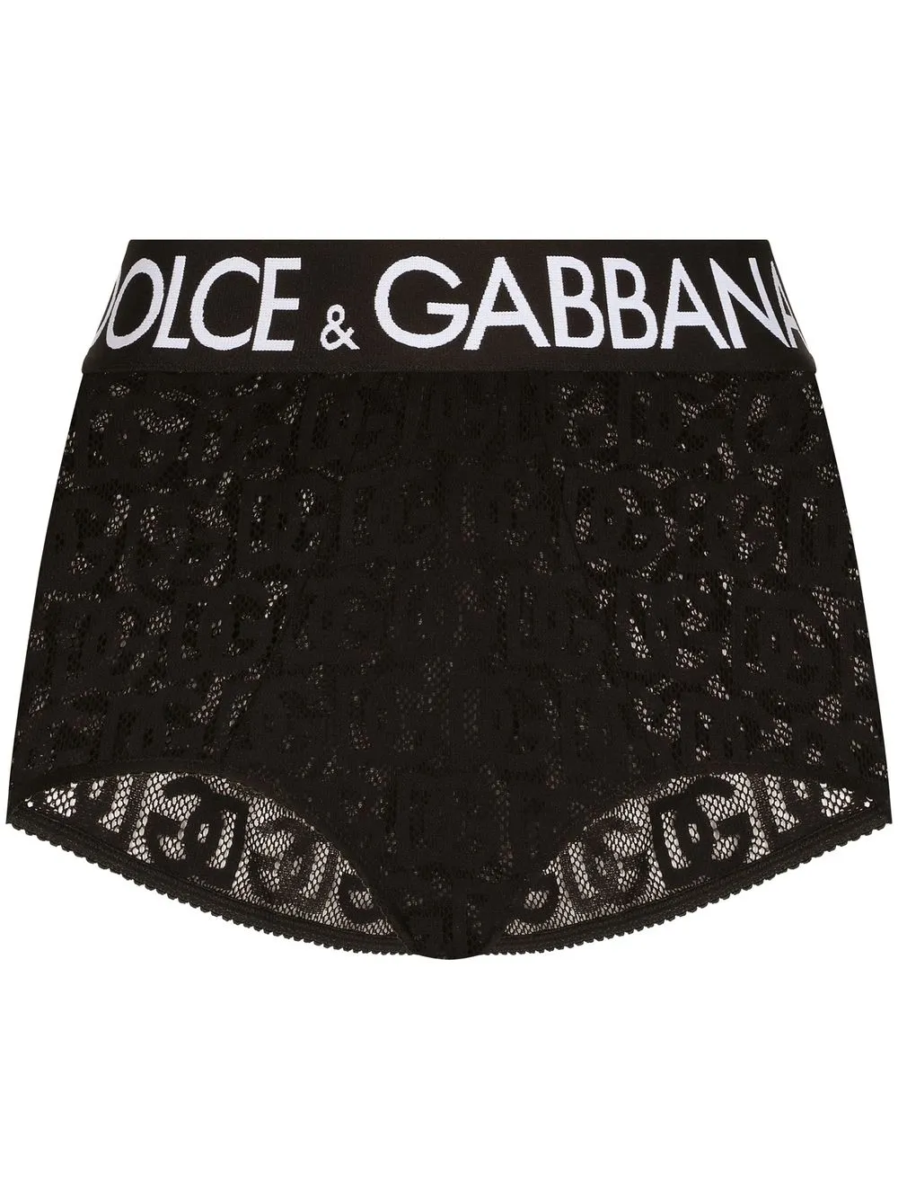 

Dolce & Gabbana maletín con monograma en jacquard - Negro