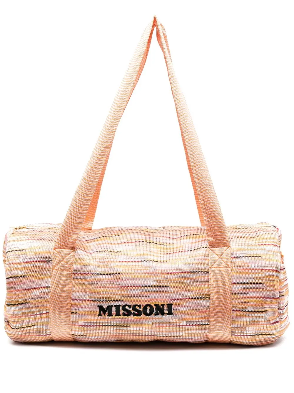 

Missoni bolsa de viaje con logo bordado - Naranja