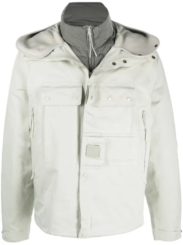 C.P. Company Zipped Hooded Jacket Farfetch